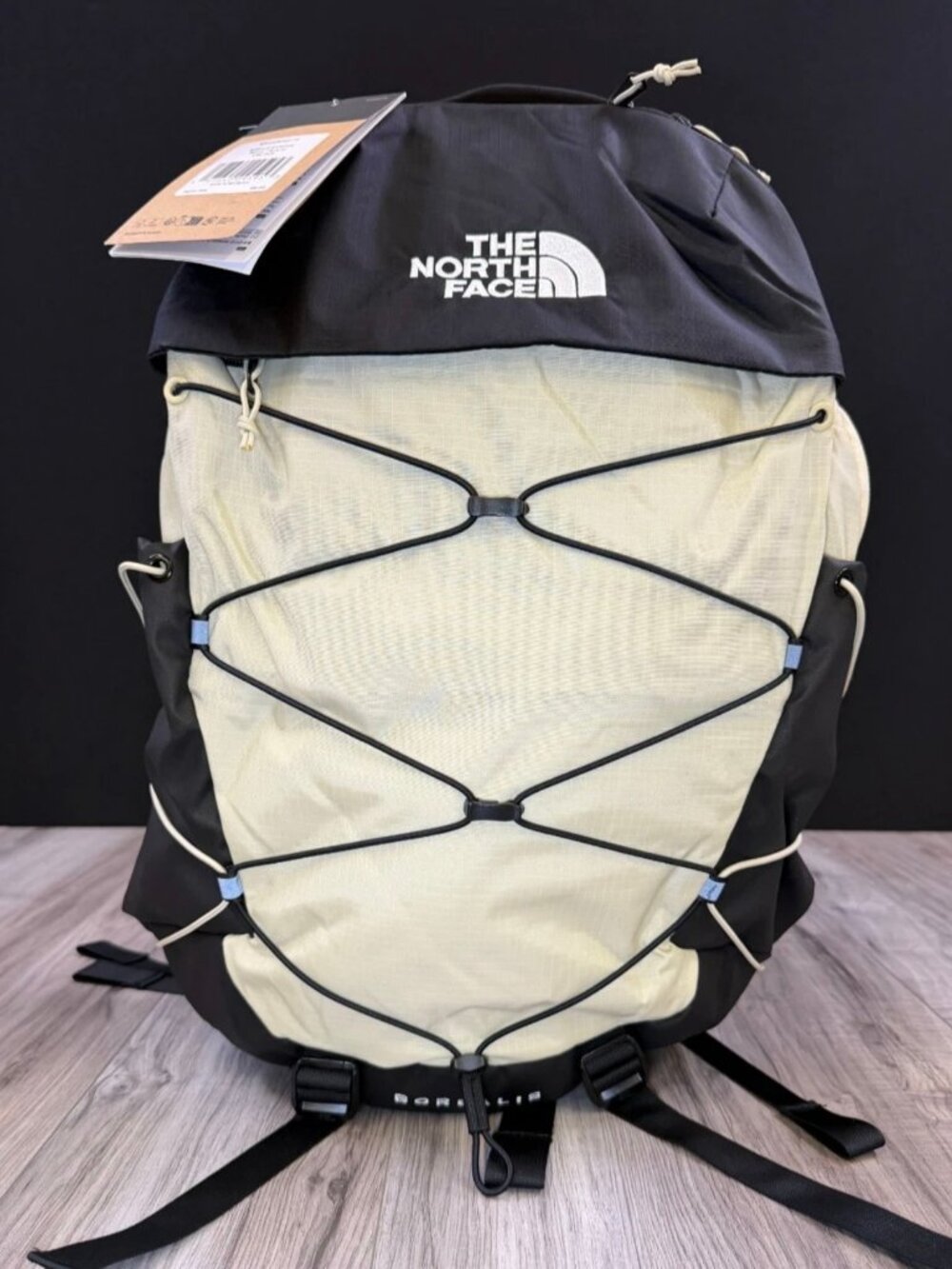 The North Face Borealis 28L Backpack Gravel TNF Black Laptop Travel Bag OS NEW